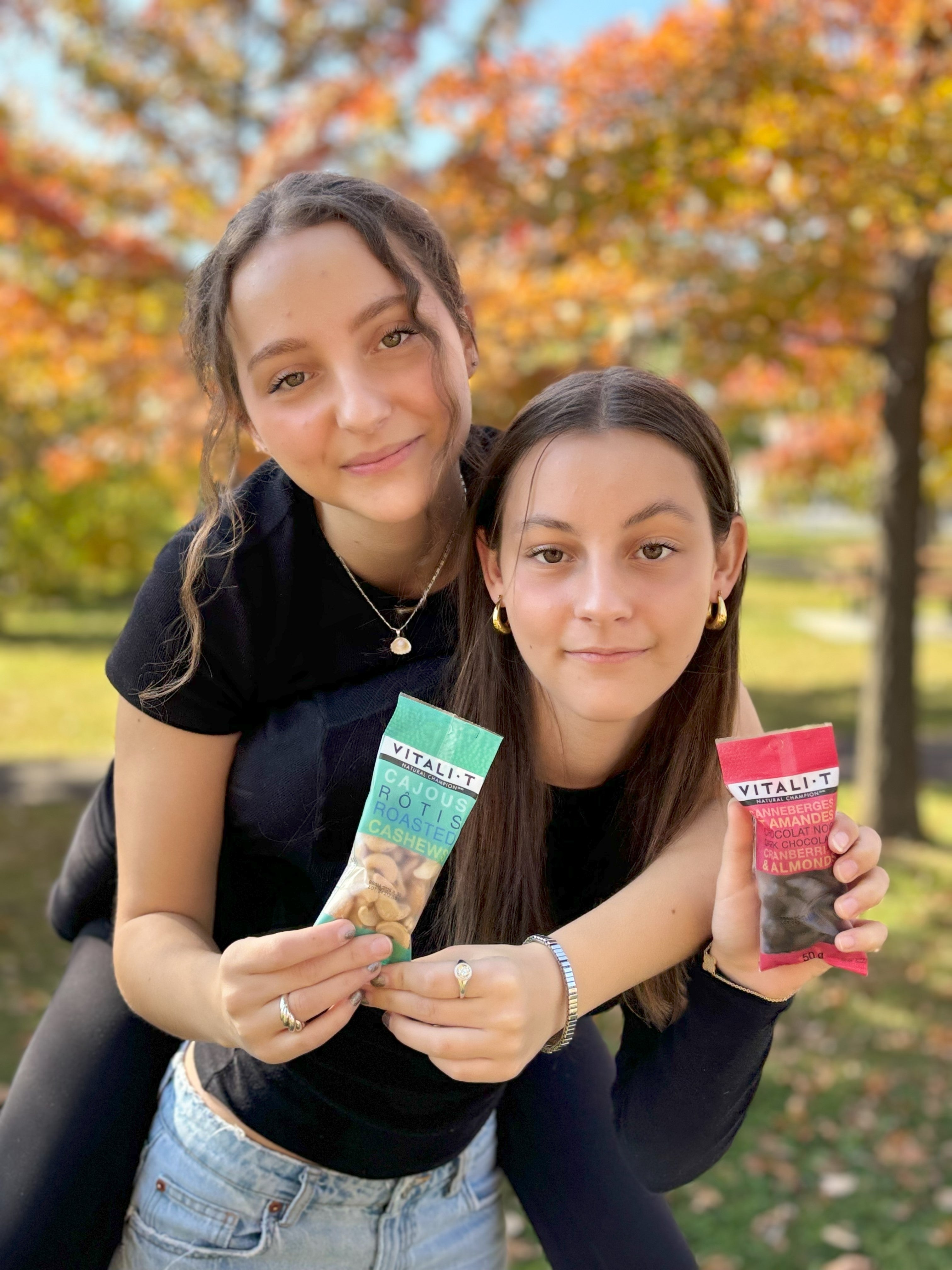 Collations de noix - boîte dégustation de 5 sachets - Vitali-T - Vitali-T Snacks/Collations