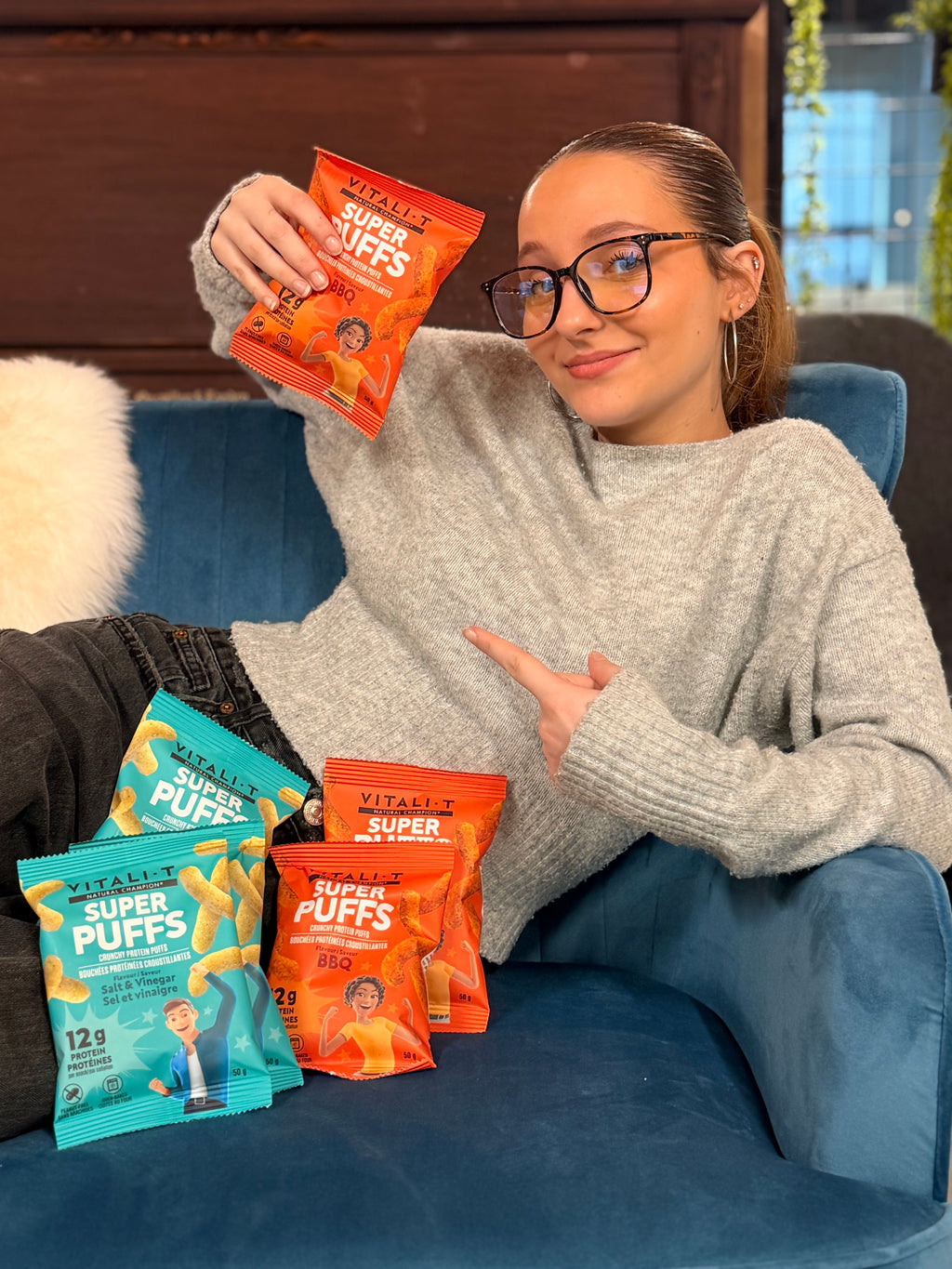 Super PUFFS protéinées - Méli-Mélo