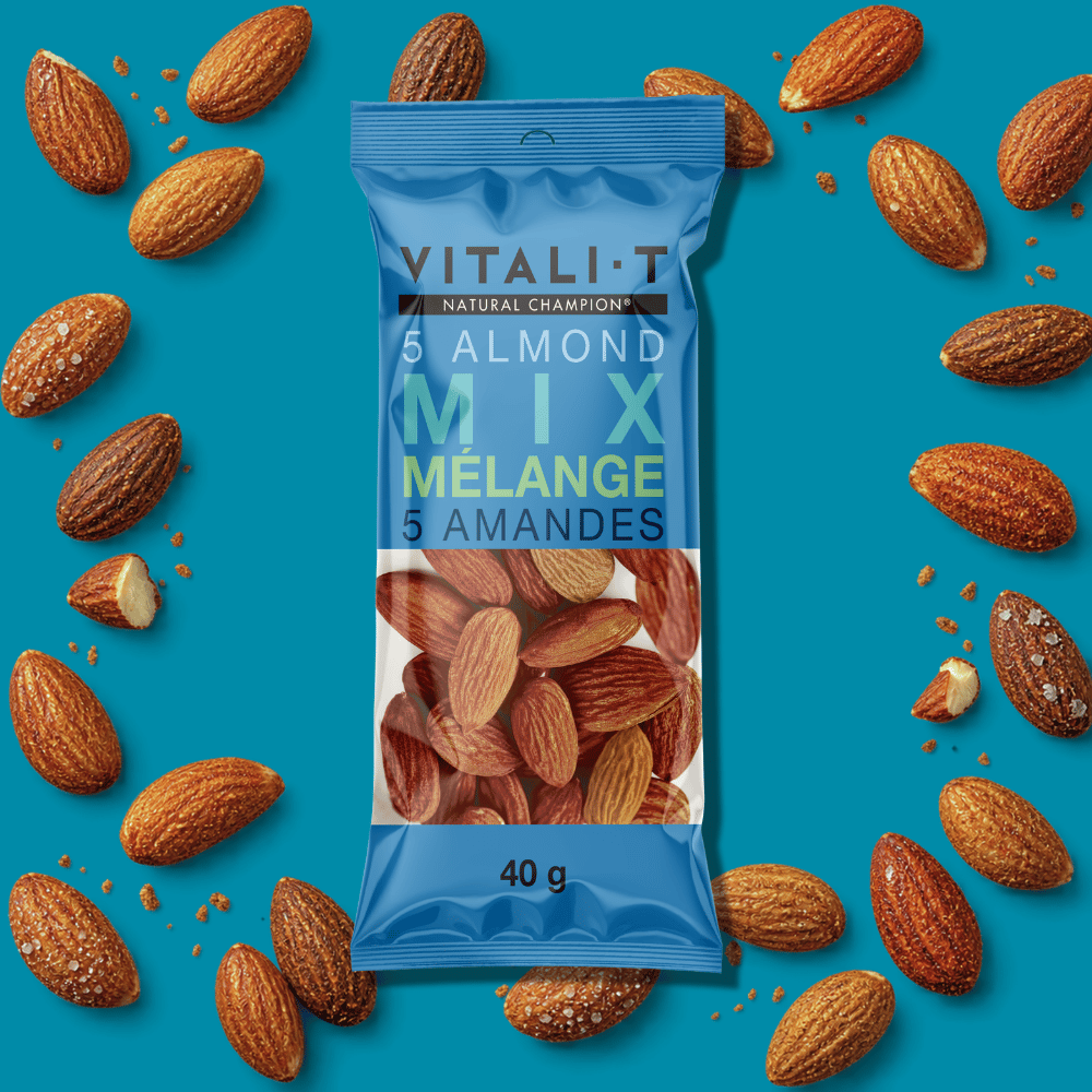 Mélange de noix 5 amandes