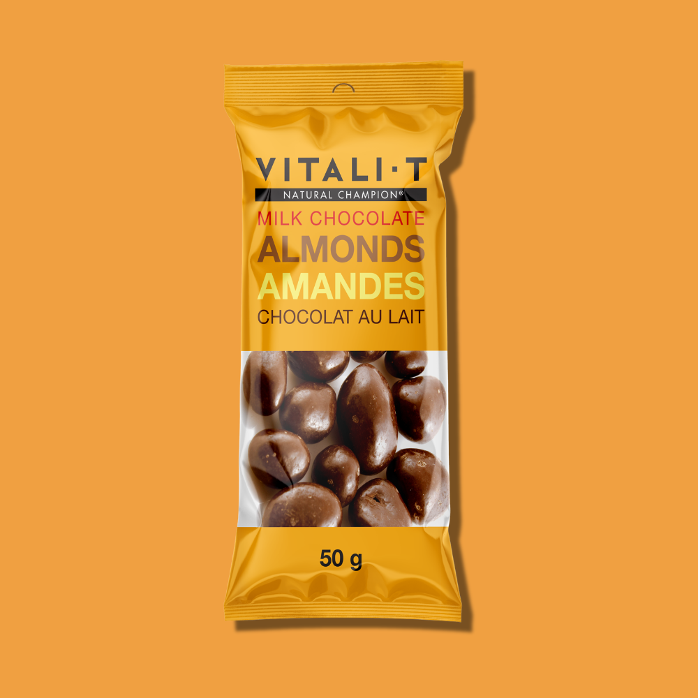 Mélange de noix - Amandes chocolat au lait