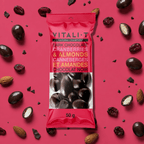 Mélange de noix - Amandes et canneberges au chocolat noir
