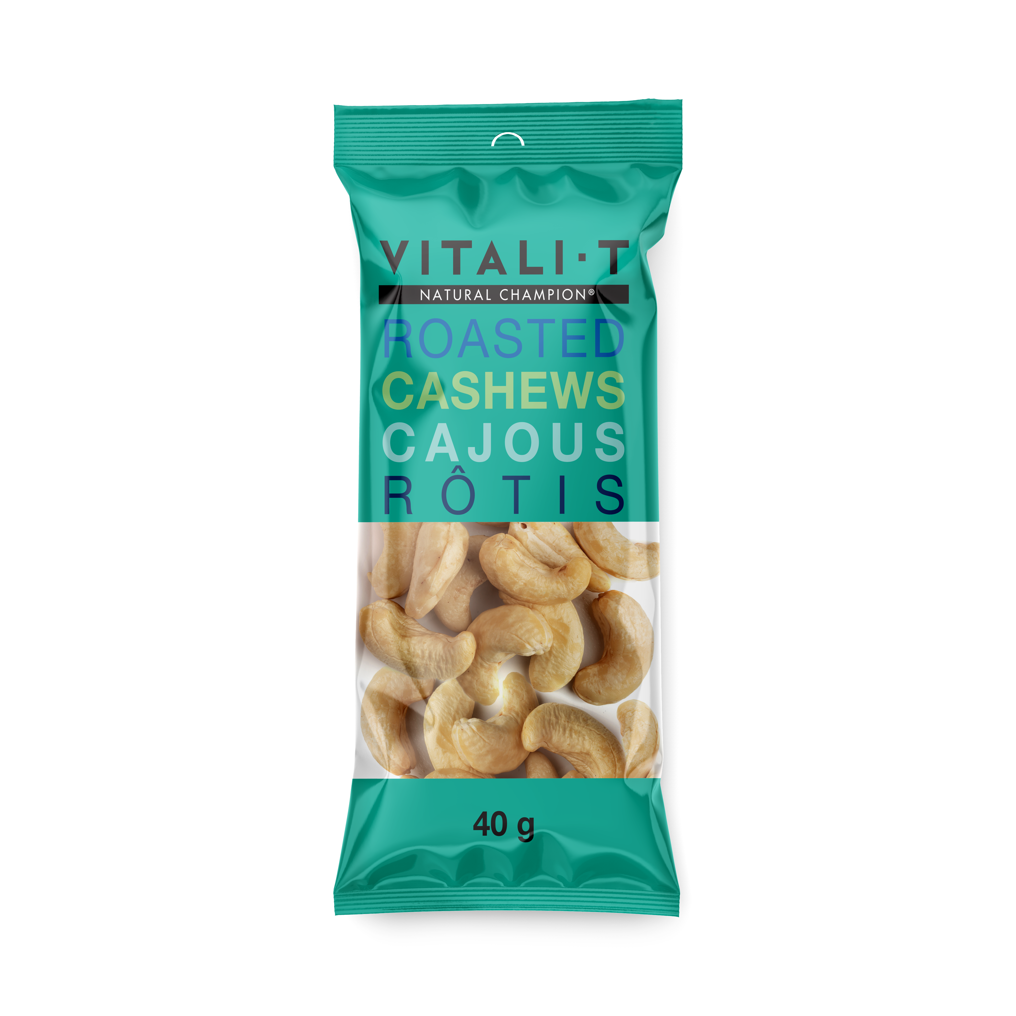 Cashew roasted snacks - box of 15X40G - Vitali-T