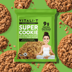 Super Cookie protéiné - Pommes et cannelle