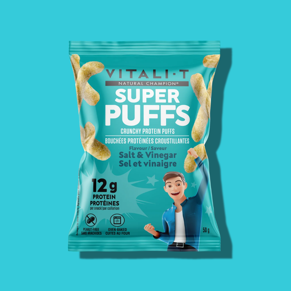 Super Puffs protéinées - Sel et vinaigre