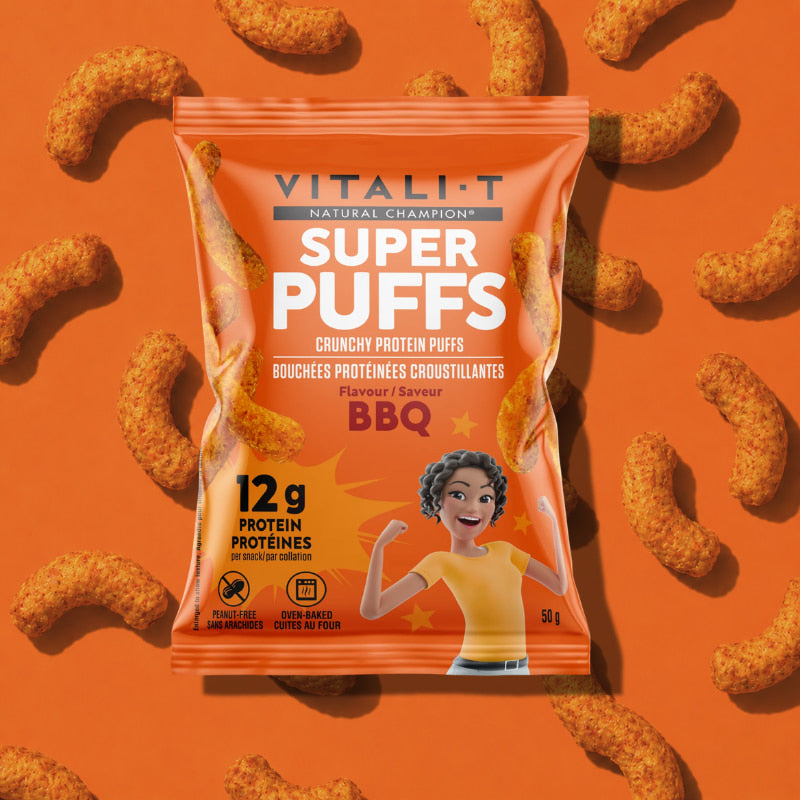 Super Puffs protéinées - BBQ