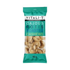 COLLATION CAJOUS RÔTIS 15X40G - Vitali-T Snacks/Collations